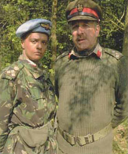 UNIT - Brigaders WinifredBambera (Angela Bruce)and Lethbridge-Stewart