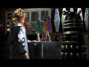 Susan questioned by a Dalek
