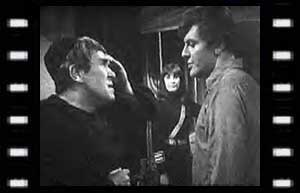 Image of Meddling Monk (Peter Butterworth), Sara Kingdom, and; Steven