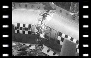 Image of the crashed spaceship