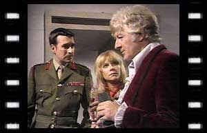 Image of The Brigadier, Jo, & The Doctor