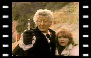 Image of The Doctor, & Jo in the minefield