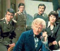 Image of Benton, Yates, Brigadier, Doctor, Sarah Jane
