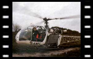 Image of Doctor in Helicopter