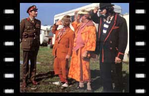 Image of the Brigadier & Clowns from the circus