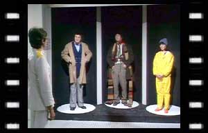 Image of the Vira (Wendy Williams) Harry, The Doctor and Sarah Jane