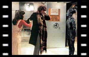 Image of Sarah Jane, The Doctor and Elrad (Judith Paris)(