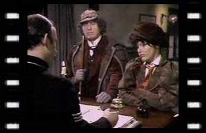 Image of Sergeant Kyle (David McKail), The Doctor and Leela