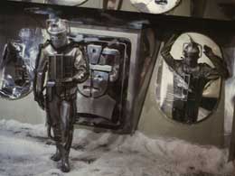 Cybermen Mark II emerging from the tomb