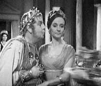 Image of Nero wanting a kiss from Barbara 