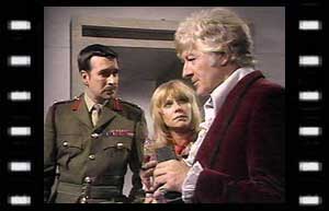 Image of The Brigadier, Jo, & The Doctor